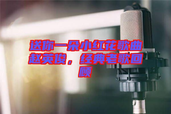 送你一朵小紅花歌曲趙英俊，經(jīng)典老歌回顧