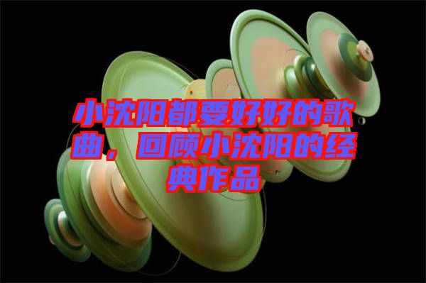 小沈陽都要好好的歌曲，回顧小沈陽的經(jīng)典作品