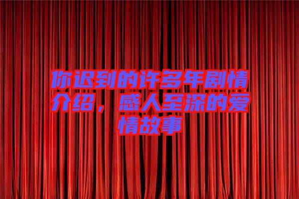 你遲到的許多年劇情介紹，感人至深的愛情故事