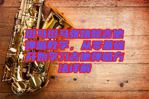 斑馬斑馬張婧懿吉他彈唱教學(xué)，從零基礎(chǔ)開始學(xué)習(xí)吉他彈唱方法詳解