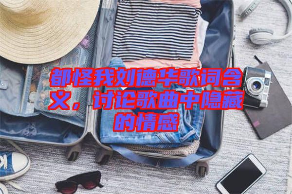 都怪我劉德華歌詞含義，討論歌曲中隱藏的情感