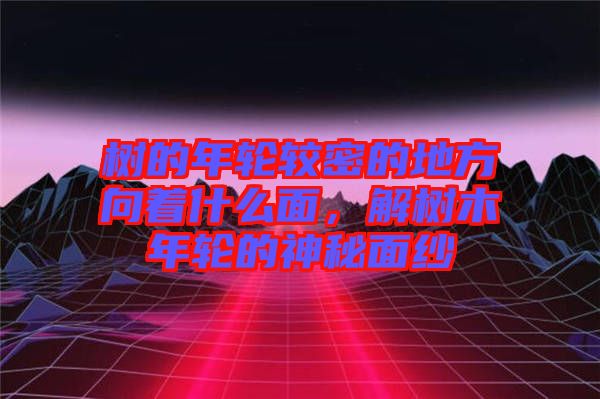 樹的年輪較密的地方向著什么面，解樹木年輪的神秘面紗