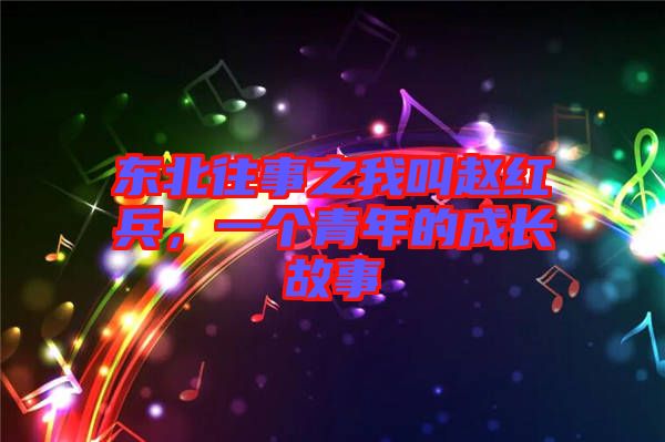 東北往事之我叫趙紅兵，一個(gè)青年的成長(zhǎng)故事