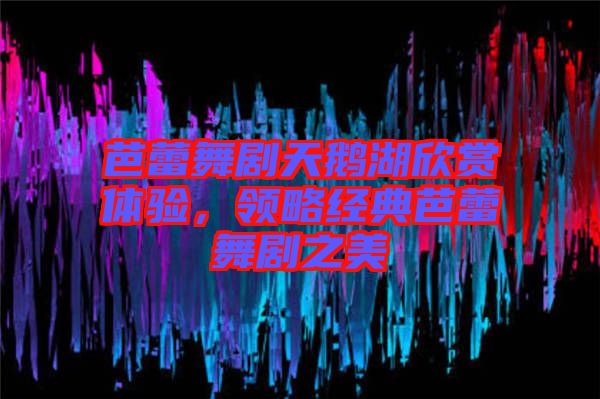 芭蕾舞劇天鵝湖欣賞體驗(yàn)，領(lǐng)略經(jīng)典芭蕾舞劇之美