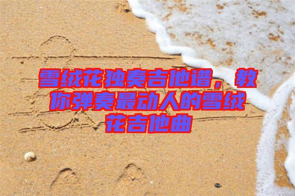 雪絨花獨(dú)奏吉他譜，教你彈奏最動(dòng)人的雪絨花吉他曲
