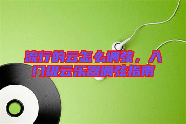 流行的云怎么調(diào)弦，入門(mén)級(jí)云樂(lè)器調(diào)弦指南