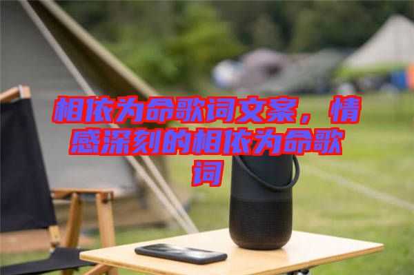 相依為命歌詞文案，情感深刻的相依為命歌詞