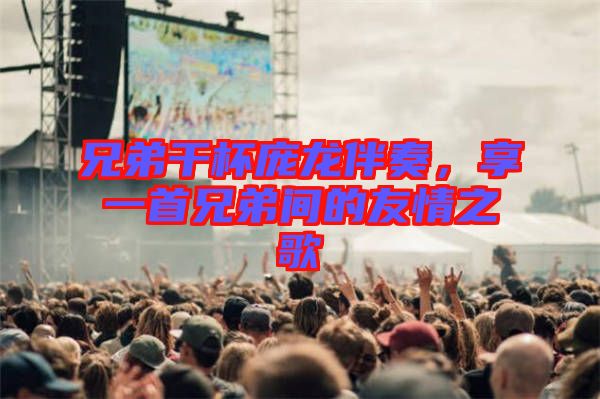 兄弟干杯龐龍伴奏，享一首兄弟間的友情之歌