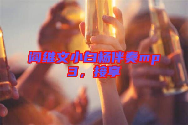 閻維文小白楊伴奏mp3，接享