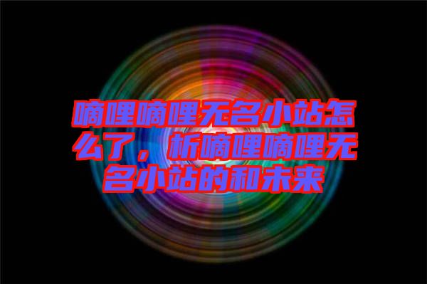 嘀哩嘀哩無名小站怎么了，析嘀哩嘀哩無名小站的和未來