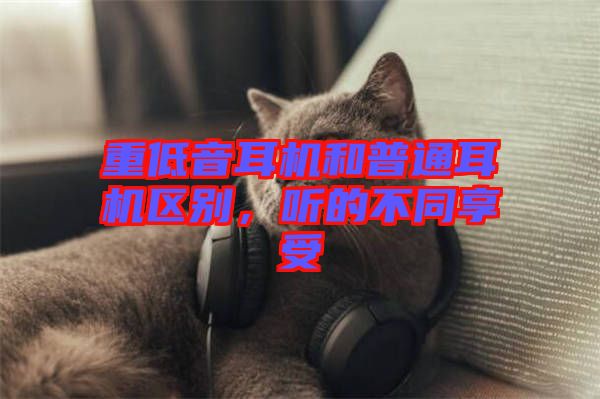 重低音耳機(jī)和普通耳機(jī)區(qū)別，聽的不同享受