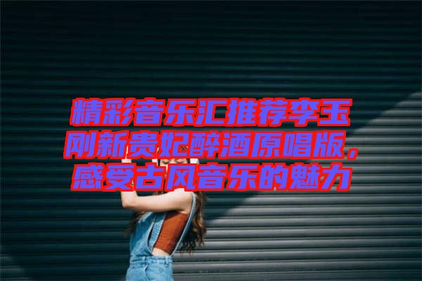 精彩音樂匯推薦李玉剛新貴妃醉酒原唱版，感受古風(fēng)音樂的魅力