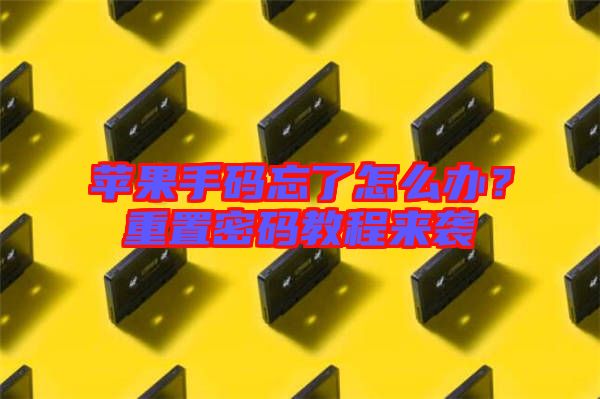 蘋(píng)果手碼忘了怎么辦？重置密碼教程來(lái)襲