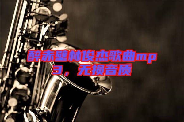 醉赤壁林俊杰歌曲mp3，無損音質(zhì)